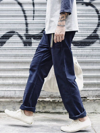 MEN'S STRAIGHT CASUAL PANTS INSPIRED BY OG-107 FATIGUE PANTS