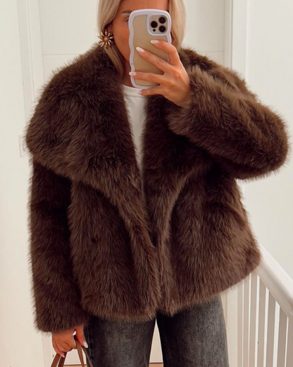 FERRYHILL FAUX FUR COAT