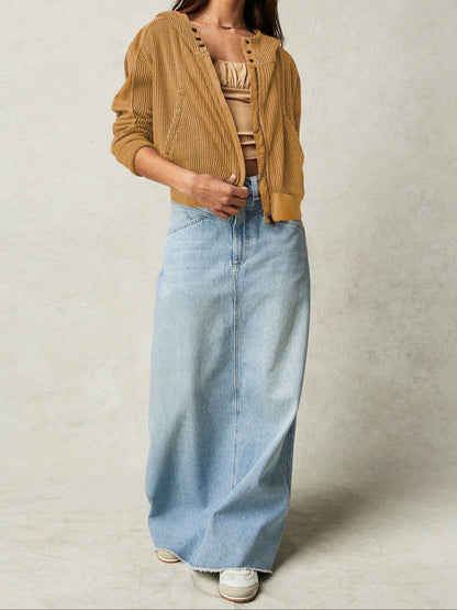 UPTOWN WAFFLE HOODIE