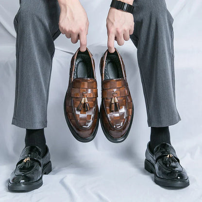 LORENZO GENUINE LEATHER LOAFERS