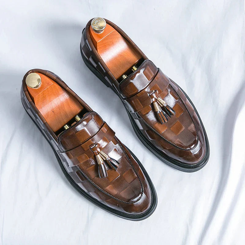 LORENZO GENUINE LEATHER LOAFERS