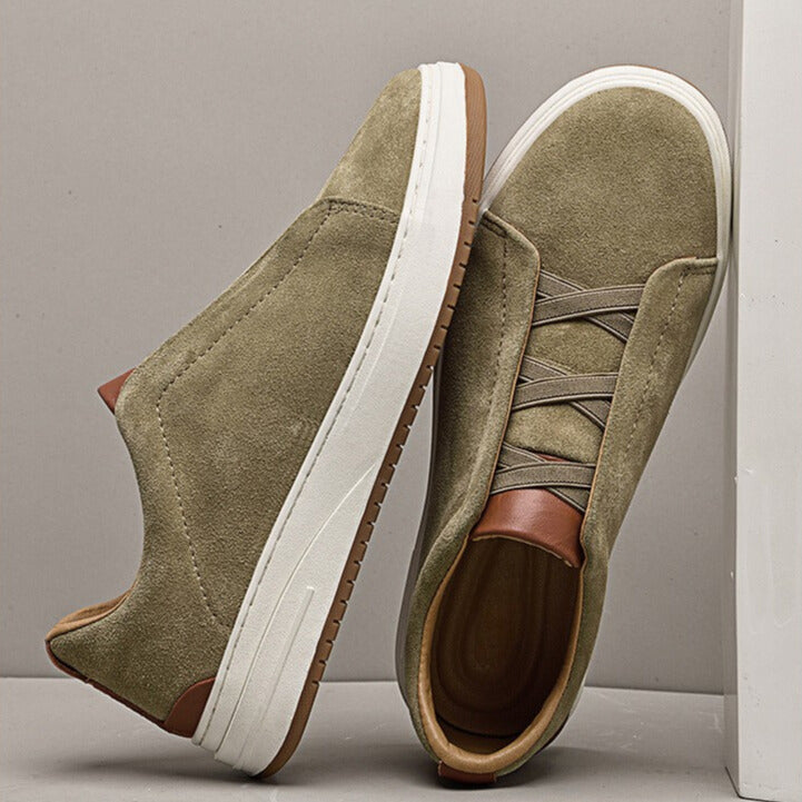LUPO CASUAL COWHIDE SNEAKERS