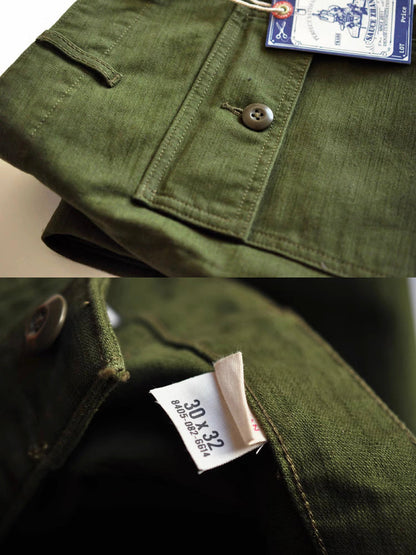 MEN'S STRAIGHT CASUAL PANTS INSPIRED BY OG-107 FATIGUE PANTS